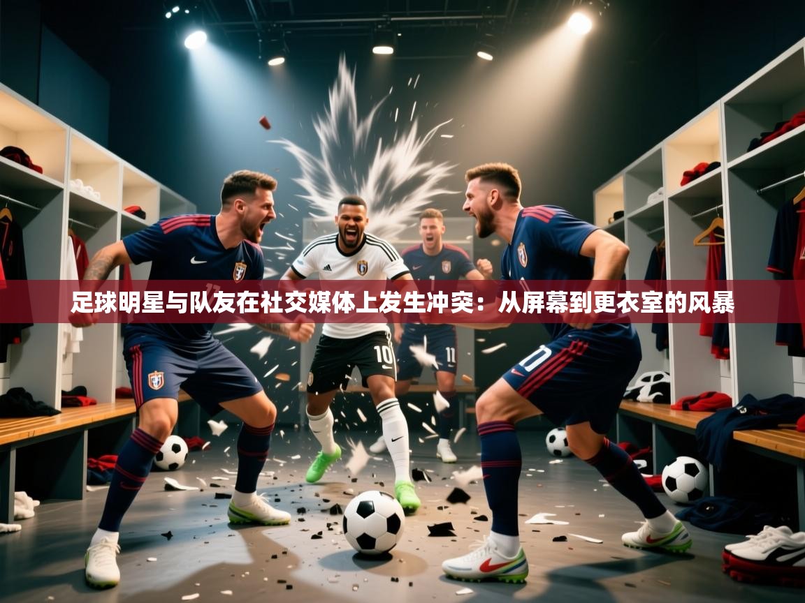 足球明星与队友在社交媒体上发生冲突：从屏幕到更衣室的风暴  第1张